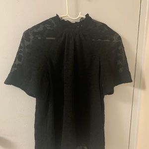 New Anthropologie black  Color Shirt Size Small